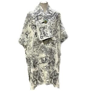 NEW AN REN robe dress in ivory